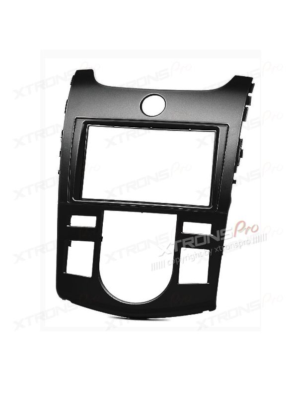 KIA with Auto Air-Conditioning Double Din Stereo Black Fitting Kit Facia Adaptor Fascia Panel