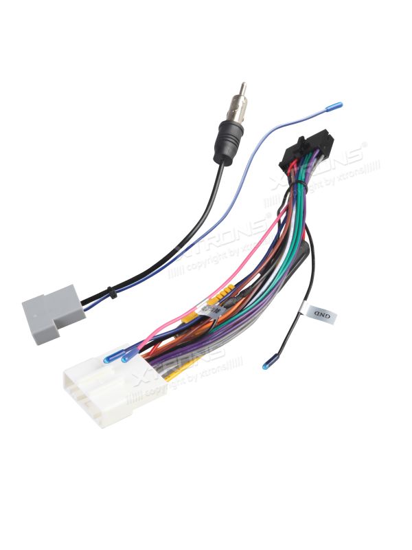ISO Wiring Harness for the Installation of XTRONS TD626AB & TD626ABD in Nissan Cars