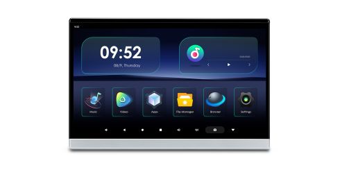 13.3" | Universal Fit | Android 11 | Rockchip RK3566 | 2GB RAM & 32GB ROM | Android Backseat Player | HM136A