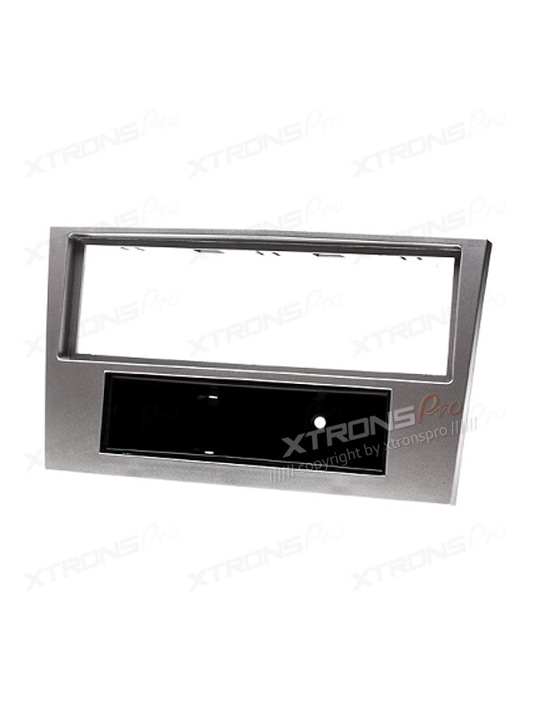 Silver Radio Fascia for Opel/Daewoo/GMC Kit Panel Facia Dash Trim(with pocket)