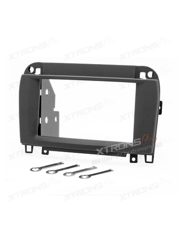 Double Din Mercedes-Benz SL-klasse (R230) Radio Black Fascia Panel Adaptor for Car Stereo