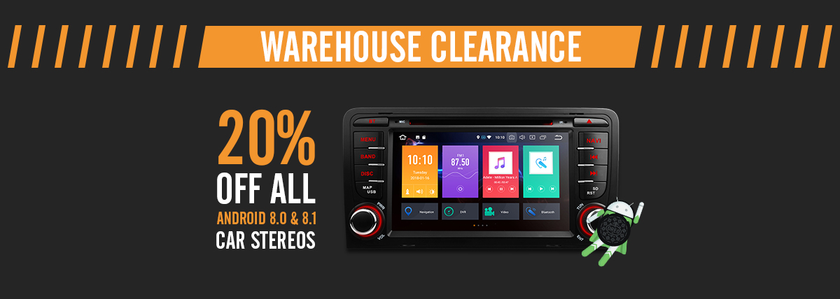 Android Oreo 8.0 & 8.1 – Warehouse Sale 20% OFF