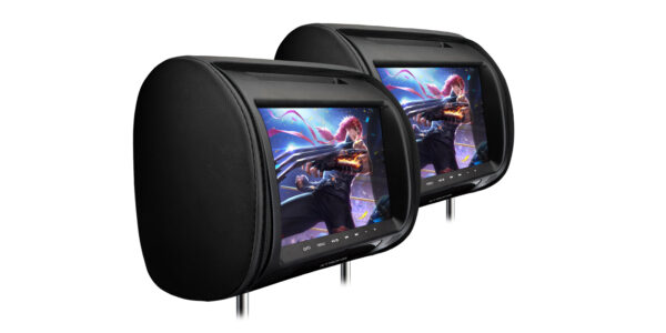 9-inch | One Pair Car Headrest DVD Player | HD908D