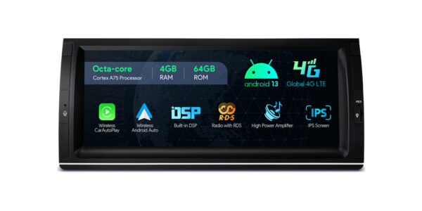 BMW | X5 E53 | Android / iPhone | Octa Core | 4GB RAM & 64GB ROM | Global 4G LTE Solution | IA1253BLHS