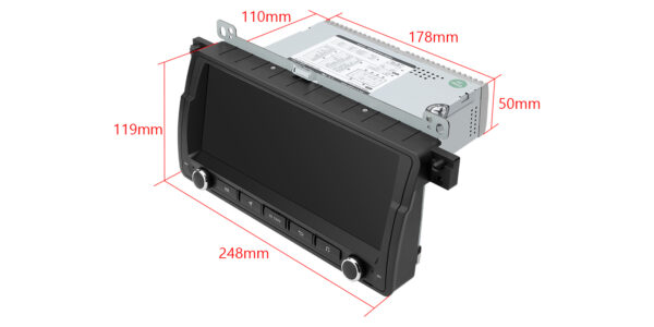 BMW/Rover/MG | Android / iPhone | Octa Core | 2GB DDR4 RAM & 32GB ROM | Automotive-grade Hardware |IE8246BLH