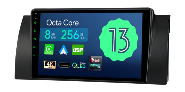 BMW | Qualcomm 665| Android 13 | Octa Core | 8GB RAM & 256GB ROM | HDMI Output |IQP9253BP