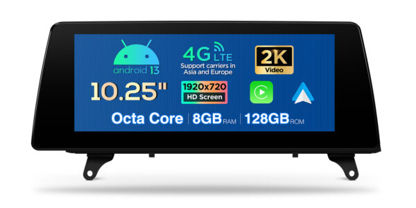 BMW | X5/X6 | Android 13 | Octa-core | 8GB RAM & 128GB ROM | Integrated 4G LTE | QAB12CCB12X5L