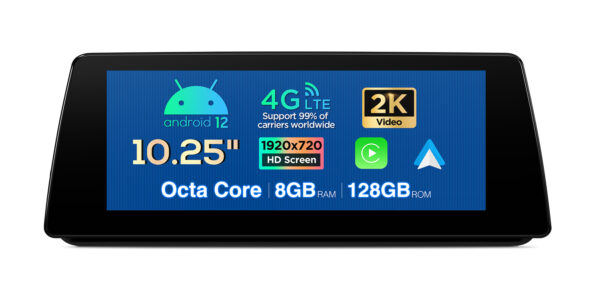 BMW | 3 Series | Android 13 | Octa-core | 8GB RAM & 128GB ROM | Integrated 4G LTE | QAB12UMB12E90L