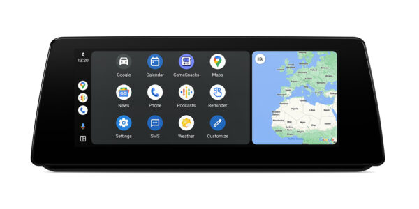 BMW | 3 Series | Android 13 | Octa-core | 8GB RAM & 128GB ROM | Integrated 4G LTE | QAB12UMB12E90L