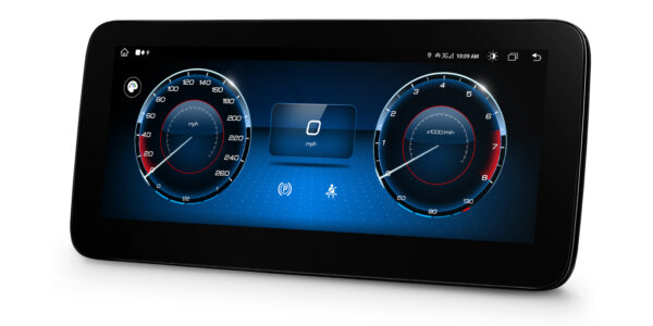 Mercedes-Benz | Android / iPhone | Octa-core | 8GB RAM & 128GB ROM | Integrated 4G LTE | QAM1250