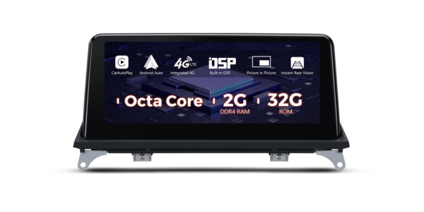 BMW | X5/X6 | Android / iPhone | Octa Core | 2GB RAM & 32GB ROM | Integrated 4G Solution | QEB12X5CC