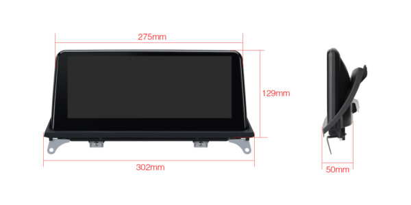 BMW | X5/X6 | Android / iPhone | Octa Core | 2GB RAM & 32GB ROM | Integrated 4G Solution | QEB12X5CC