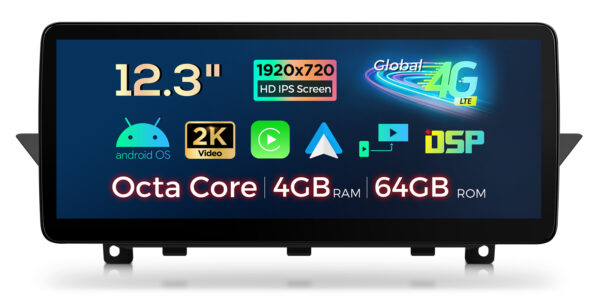 BMW | X1 | Android / iPhone | Octa-core | 4GB RAM & 64GB ROM | Global 4G LTE | QLB22CIB12X1