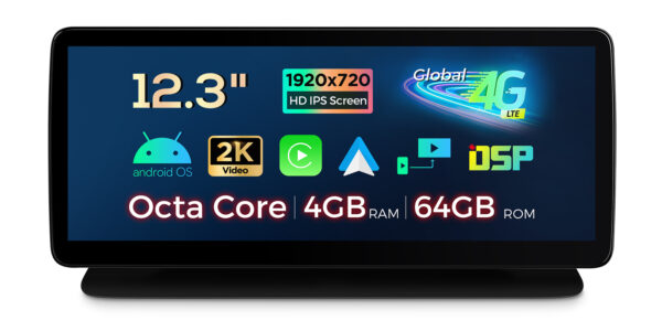 Mercedes-Benz | Various | Android / iPhone | Octa-core | 4GB RAM & 64GB ROM | Integrated 4G LTE | QLM2240M12CLS