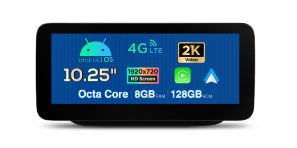 Mercedes-Benz | Android / iPhone | Octa-core | 8GB RAM & 128GB ROM | Integrated 4G LTE | QAM1250M12BL