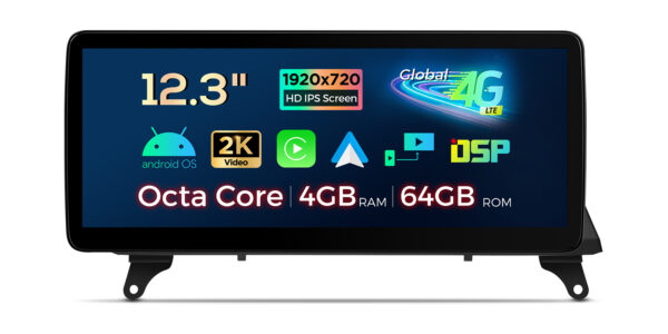 BMW | X5/X6 | Android / iPhone | Octa-core | 4GB RAM & 64GB ROM | Global 4G LTE | QLB22CIB12X5L