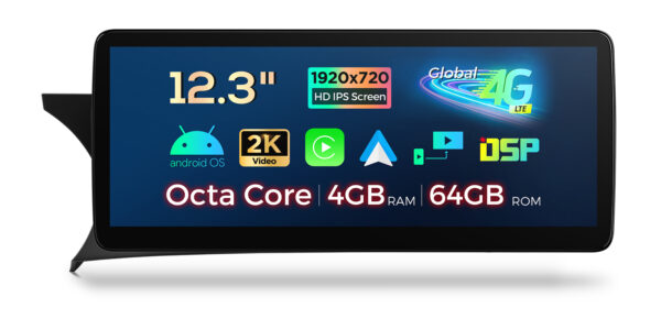 Mercedes-Benz | Android / iPhone | Octa-core | 4GB RAM & 64GB ROM | Integrated 4G LTE | QLM2245M12C45L