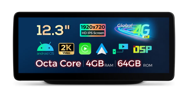 Mercedes-Benz | Android / iPhone | Octa-core | 4GB RAM & 64GB ROM | Integrated 4G LTE | QLM2250M12BL