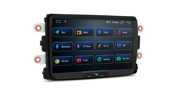 Dacia & Renault | Various | Built-in DSP |Android 10 | 2GB RAM & 16GB ROM | PSD80DCRL