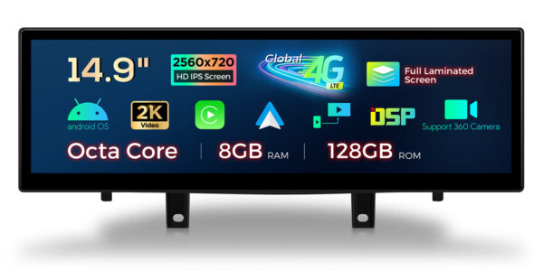 BMW | X5/X6 | Android OS & OEM system | Octa-core | 8GB RAM & 128GB ROM | Global 4G LTE | QLBH44X5NB3