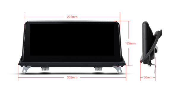 BMW| X5/X6 | Android / iPhone | Qualcomm 662 | Octa Core | 6GB RAM & 128GB ROM | QPB12X5CC
