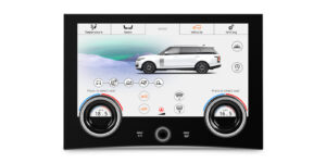 Range Rover | Climate Control Panel | Touchscreen and Rotary Knobs | 10.1-inch Touch IPS Screen | Original Function Retained | AIR405V