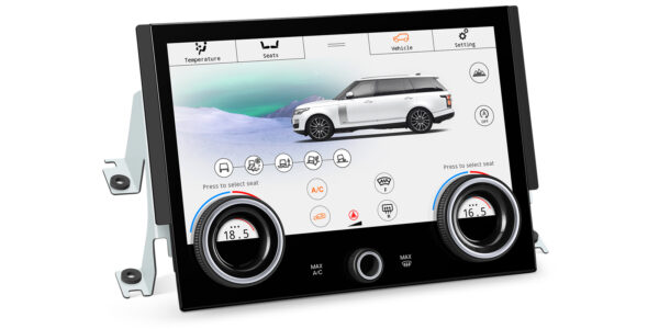 Range Rover | Climate Control Panel | Touchscreen and Rotary Knobs | 10.1-inch Touch IPS Screen | Original Function Retained | AIR494S