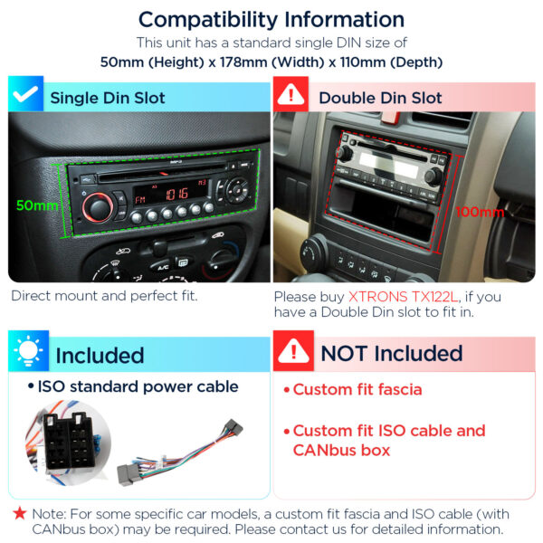 Single DIN | Android 14 | Octa Core | 4GB RAM & 64GB ROM | Global 4G LTE Solution | DX121LGS