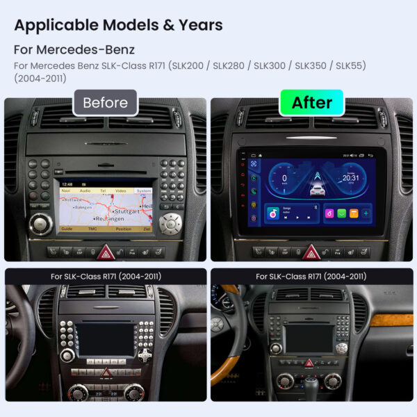 Mercedes-Benz | Android OS | Octa Core | 4GB RAM & 64GB ROM | IPS Screen | IDP90M350