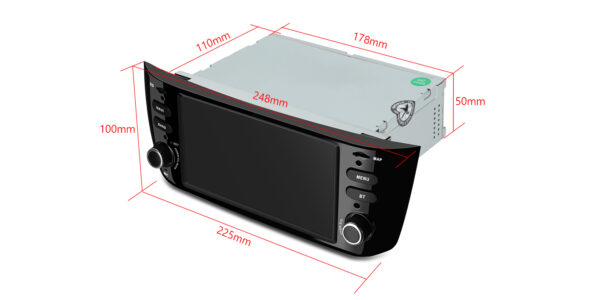 Fiat Punto | Android 14 | Octa Core | 4GB RAM & 64GB ROM | Global 4G LTE Solution | PX64GPFLGS