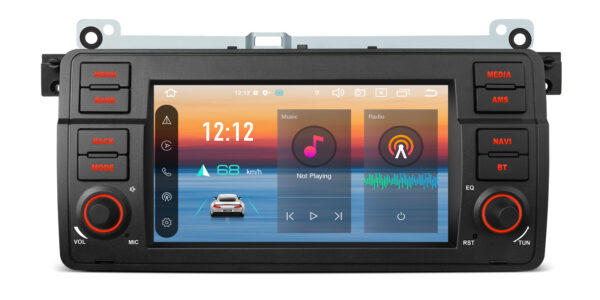 BMW/Rover/MG  | Android 14 | Octa Core | 4GB RAM & 64GB ROM | Global 4G LTE Solution | PX7446BL