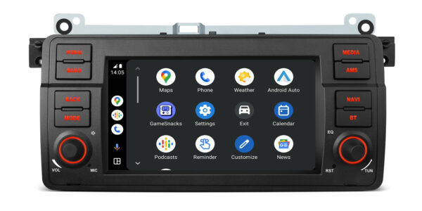 BMW/Rover/MG  | Android 14 | Octa Core | 4GB RAM & 64GB ROM | Global 4G LTE Solution | PX7446BL
