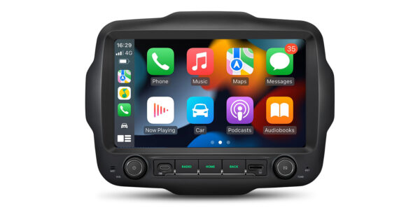 Jeep | Renegade | Android 14 | Octa Core | 4GB RAM & 64GB ROM | Global 4G LTE Solution | PXH94RGJLGS