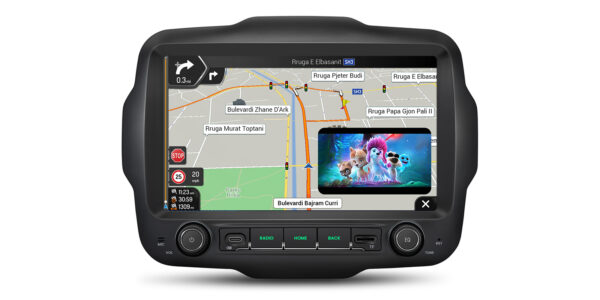 Jeep | Renegade | Android 14 | Octa Core | 4GB RAM & 64GB ROM | Global 4G LTE Solution | PXH94RGJLGS