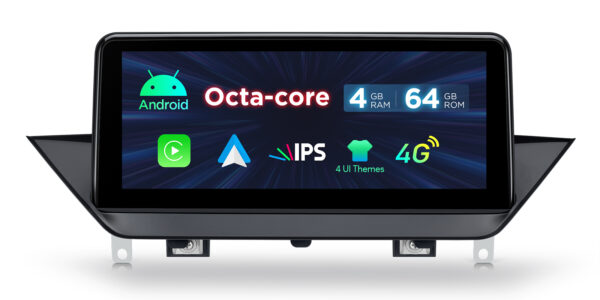 BMW | X1 | Android OS & OEM System | Octa Core | 4GB RAM & 64GB ROM | Integrated 4G Solution | QDB10X1UN