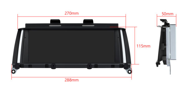 BMW | X3 F25 | Android OS & OEM System | Octa Core | 4GB RAM & 64GB ROM | Integrated 4G Solution | QDB80X3CI