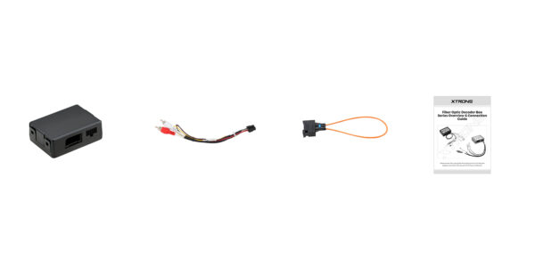 Fiber Optic MOST25 Decoder Box for Land Rover | ACFOBLRD01