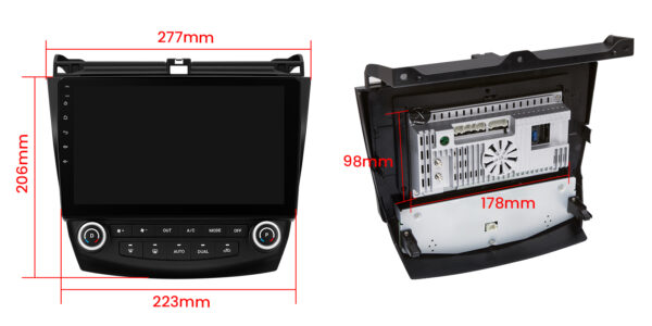 Honda | Android OS | Octa Core | 4GB RAM & 64GB ROM | IPS Screen | IDP10ACHLA