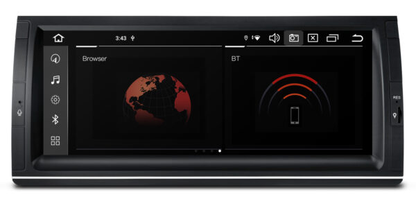 BMW |  X5 E53 | Android 14 | Octa Core | 4GB RAM & 64GB ROM | Global 4G LTE solution | PX1453BLHGS