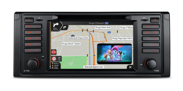 BMW  | E39 | Android 14 | Octa Core | 4GB RAM & 64GB ROM | Global 4G LTE Solution | PX7439BGS