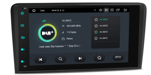 Audi A3/S3/RS3 | Android 14 | Octa Core | 4GB RAM & 64GB ROM | Global 4G LTE solution | PX84A3ALDABGS
