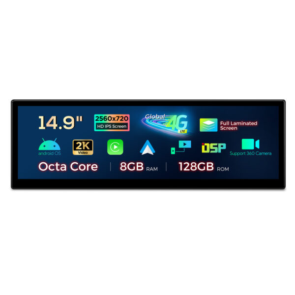 BMW | 6 Series | Android OS & OEM system | Octa-core | 8GB RAM & 128GB ROM | Global 4G LTE | QLBH44SXNB