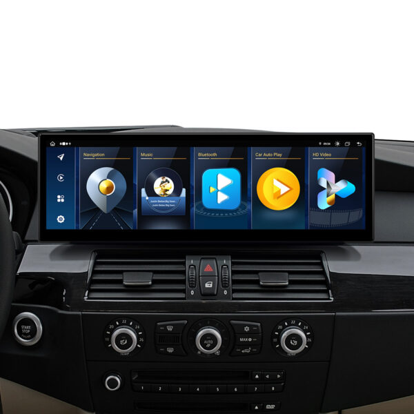 BMW | 5 Series  | Android OS & OEM system | Octa-core | 8GB RAM & 256GB ROM | Global 4G LTE | QLBX4460CI3