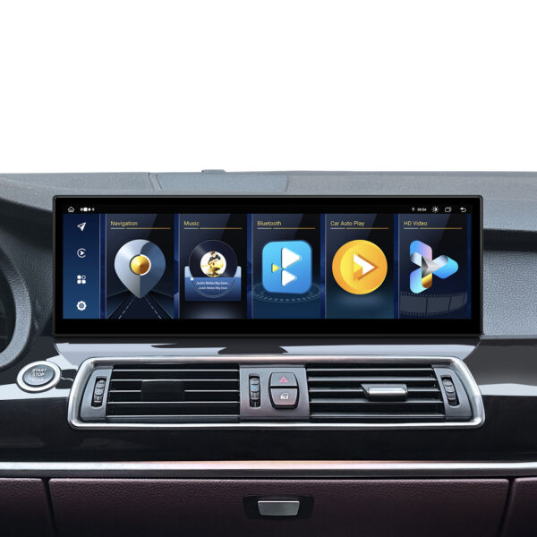 BMW | 5 Series  | Android OS & OEM system | Octa-core | 8GB RAM & 256GB ROM | Global 4G LTE | QLBX44FVNBGT3