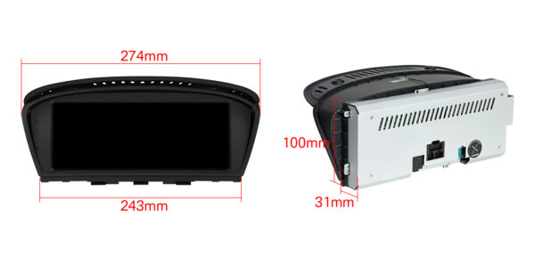 BMW | 3 / 5 Series | Android OS & OEM System | Octa Core | 64GB ROM | IPS Display | QTB8060CC