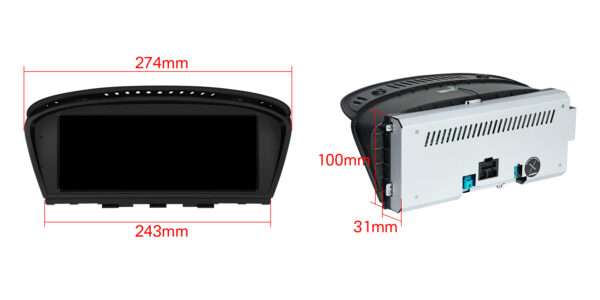 BMW | 3 / 5 Series | Android OS & OEM System | Octa Core | 64GB ROM | IPS Display | QTB8060CI