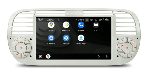 Fiat 500 | Qualcomm 665| Android 14 | Octa Core | 8GB RAM &256GB ROM | HDMI Output | IQ7450FLCP