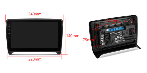 Audi TT | Android 14 | Octa Core | 4GB RAM & 64GB ROM | Global 4G LTE Solution | PXP94TTAGDAB