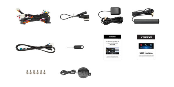 Mercedes-Benz | C-Class | Android OS & OEM system | Octa-core | 4GB RAM & 64GB ROM | Integrated 4G LTE | QAMS1445M12C45L