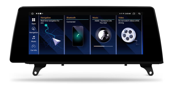 BMW | X5/X6 | Android OS & OEM System | Octa Core | 64GB ROM | Full-laminated Screen | QTB10X5CCL